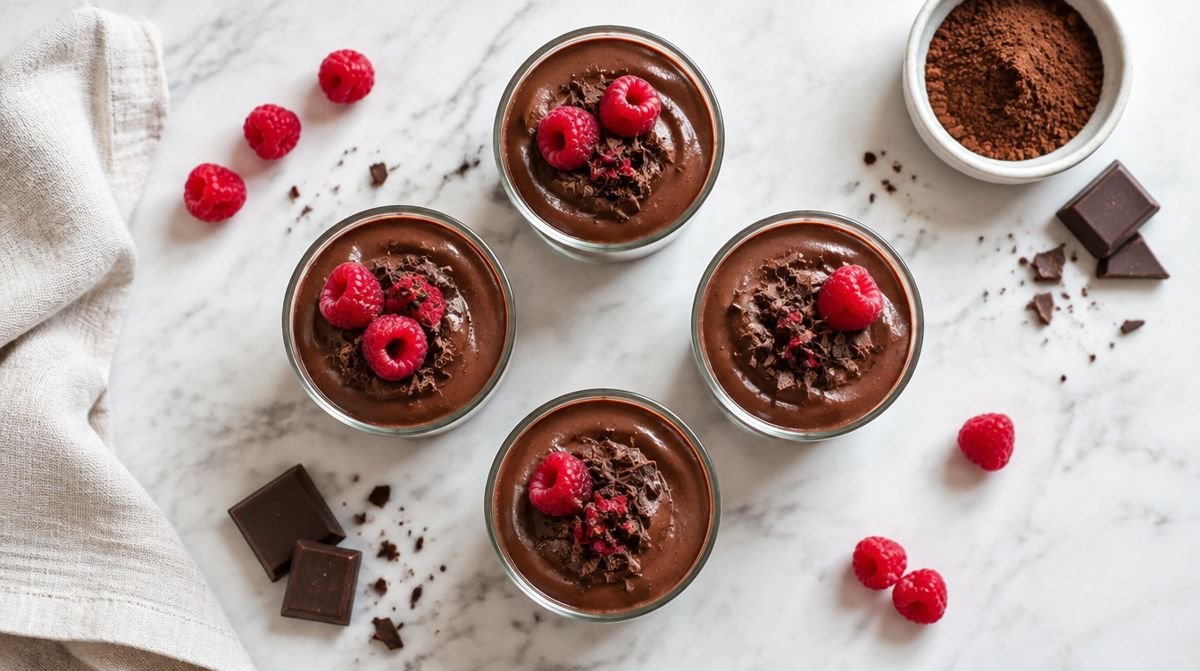 Chocolate Cottage Cheese Mousse